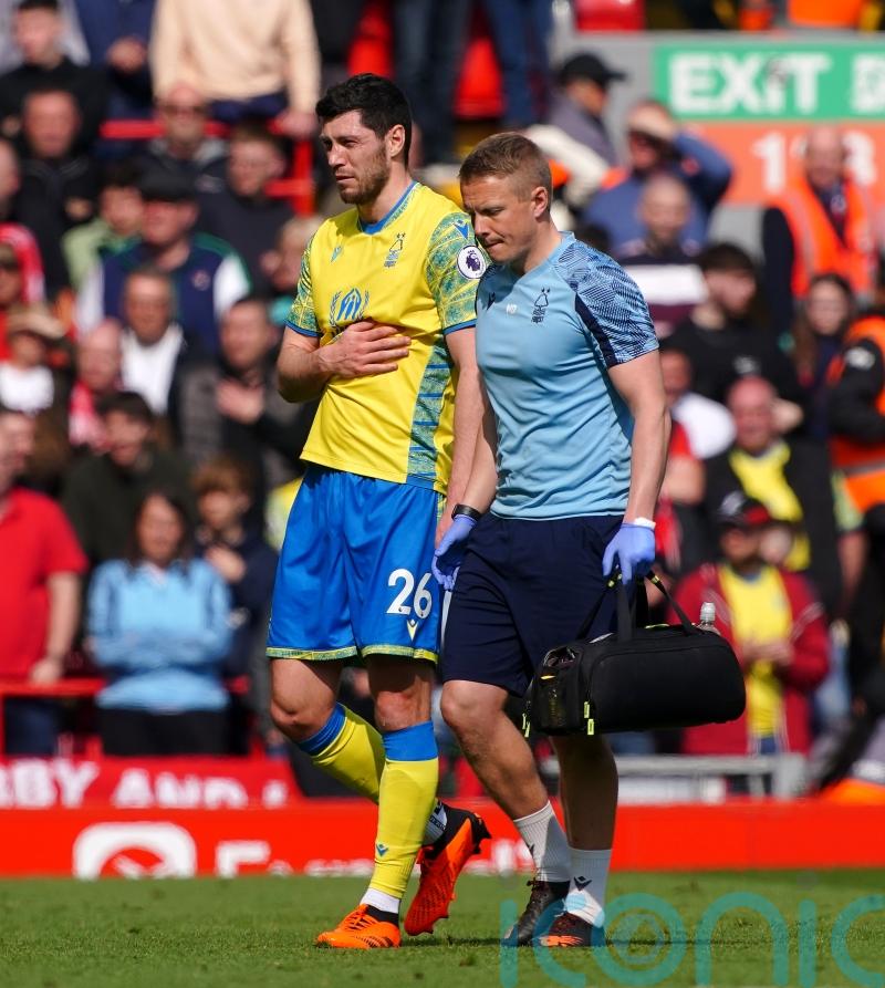 Scott McKenna ruled out of Nottingham Forest&rsquo;s survival bid due to injury