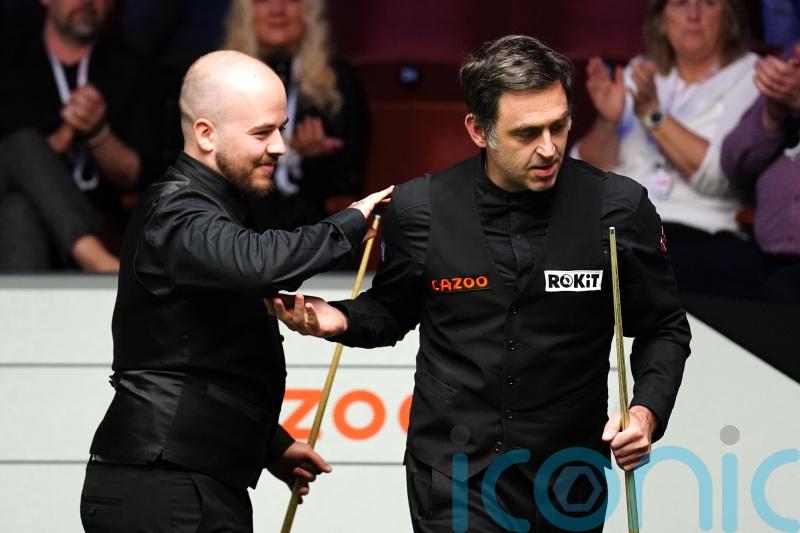 Ronnie O&rsquo;Sullivan knocked out of World Championship by &lsquo;phenomenal&rsquo; Luca Brecel