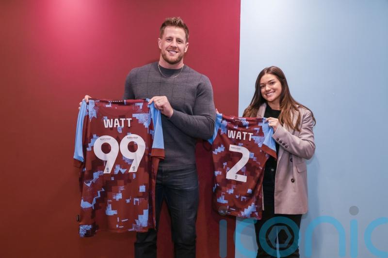 Former NFL star JJ Watt and ex-USA forward Kealia Watt invest in Burnley