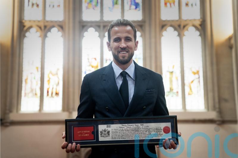 Harry Kane &lsquo;extremely grateful to London&rsquo; after receiving freedom of city