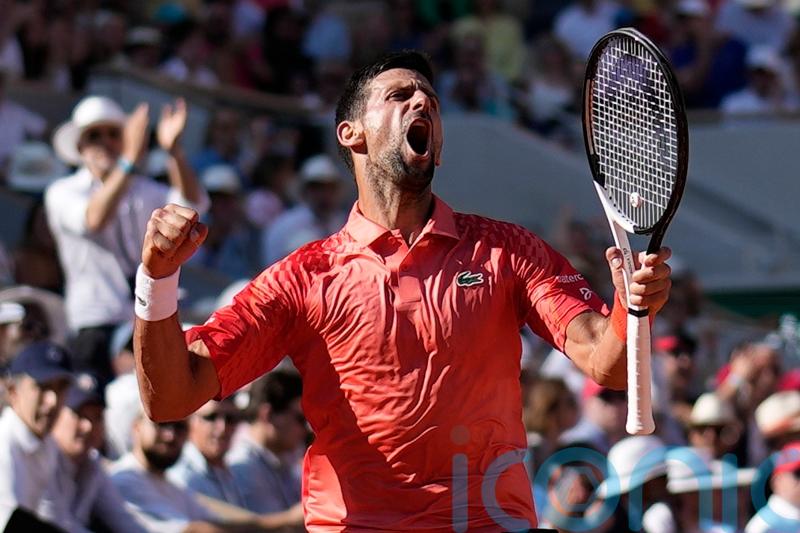 Novak Djokovic battles past Alejandro Davidovich Fokina in French Open marathon