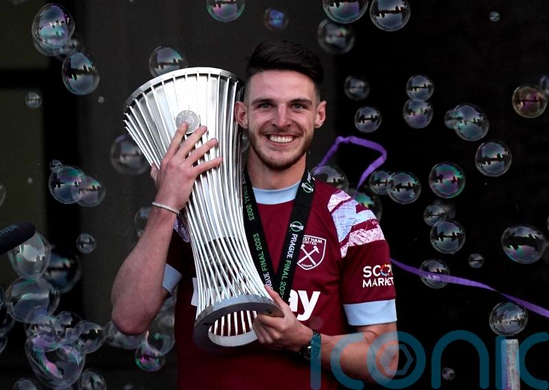 Declan Rice set to leave West Ham after Europa Conference League success