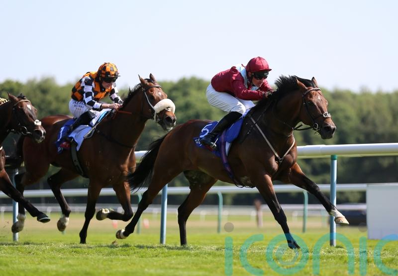 Jumby sparkles over seven furlongs for Gaunt glory