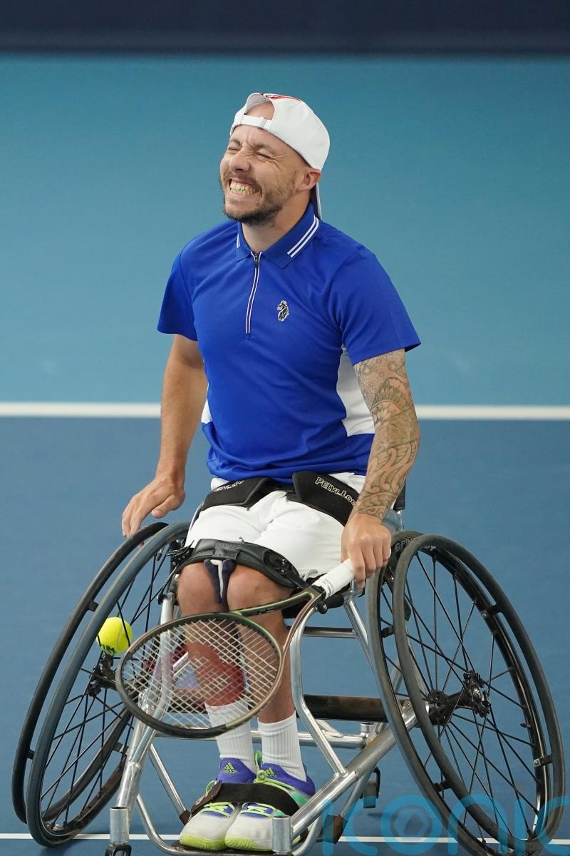 Andy Lapthorne claims victory in French Open quad wheelchair doubles