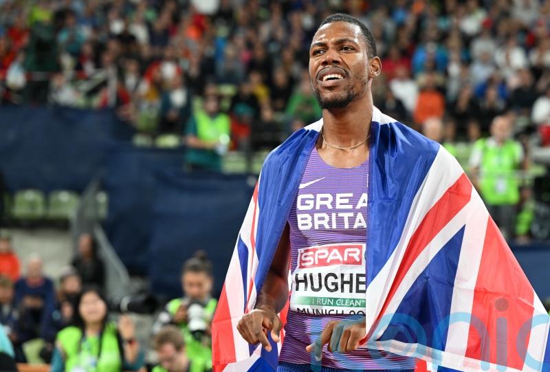 Zharnel Hughes sets new British 100 metres record in New York