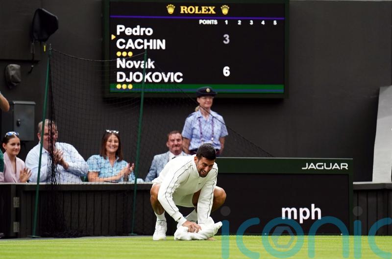 Novak Djokovic eases to opening Wimbledon win after farcical delay