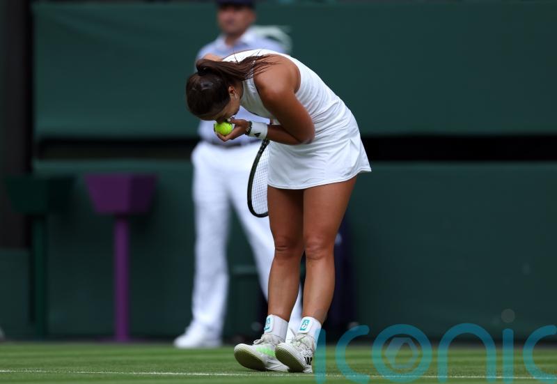 Jodie Burrage has Centre Court debut to forget against Daria Kasatkina