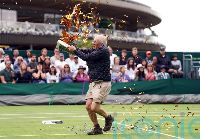 Three arrested after two protests at Wimbledon on third day of tournament