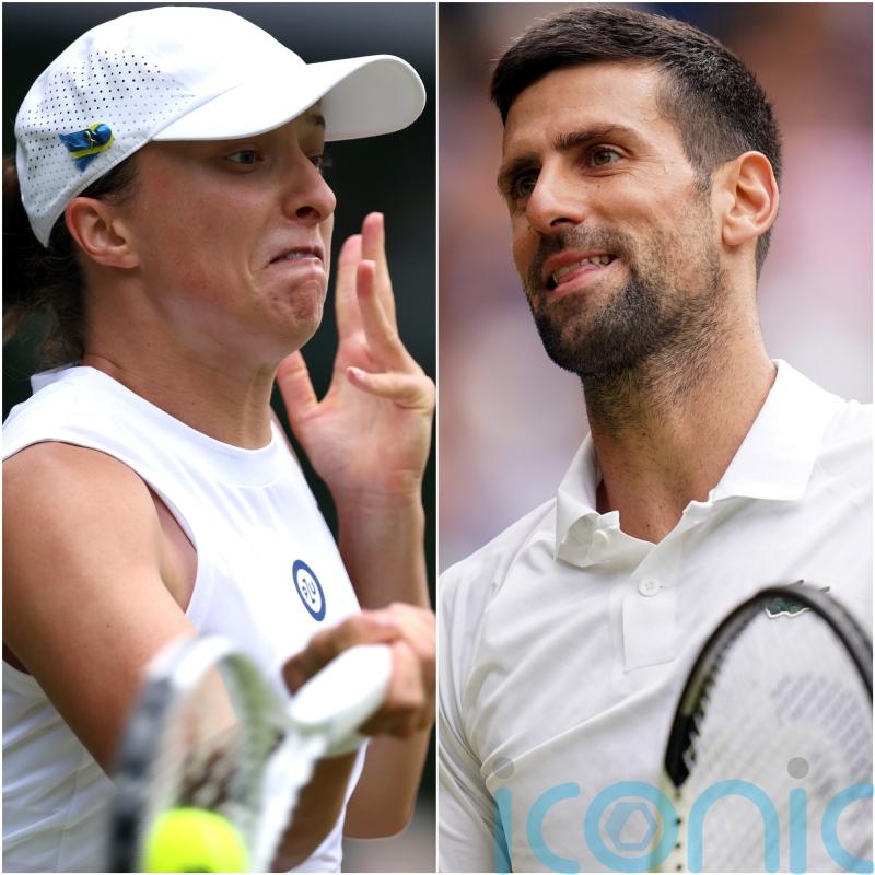 Wimbledon day nine: Iga Swiatek sent home but Novak Djokovic marches on