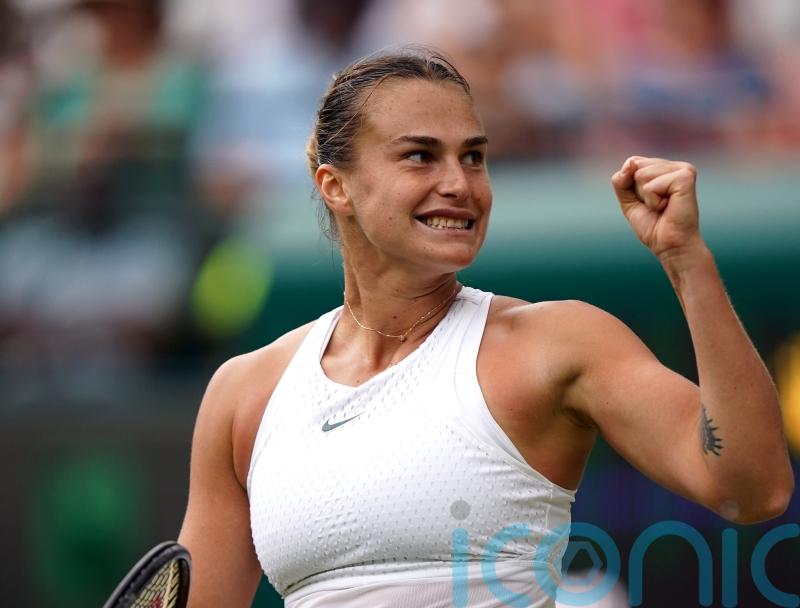 Second seed Aryna Sabalenka sails into Wimbledon semi-finals