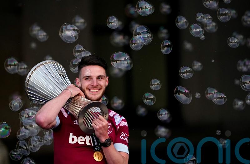 Declan Rice confirms &lsquo;tough&rsquo; West Ham departure with Arsenal move imminent