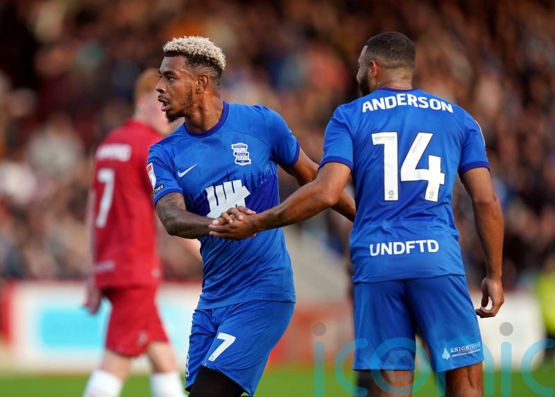 Juninho Bacuna bags brace as Birmingham beat Cheltenham in Carabao Cup