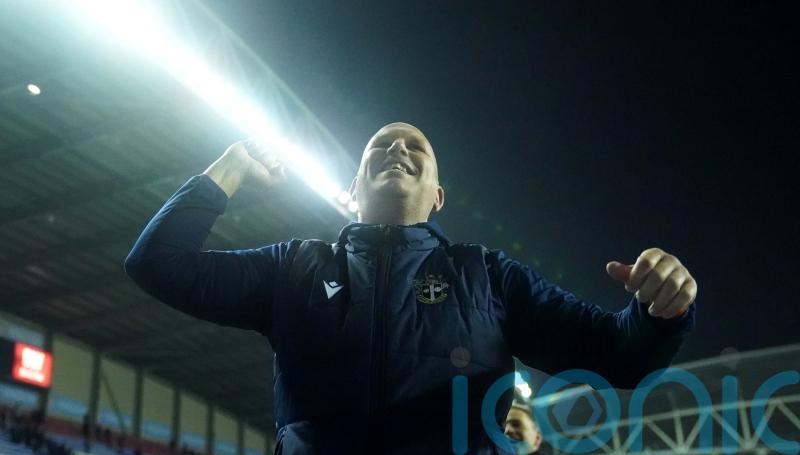 Matt Gray eyes &lsquo;Premier League boys&rsquo; after Sutton&rsquo;s first EFL Cup win