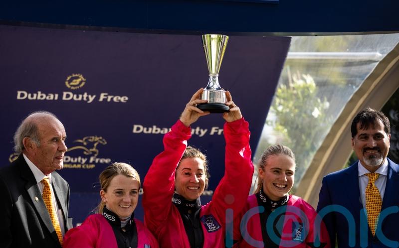 Saffie Osborne, Hollie Doyle and Hayley Turner crowned in Shergar Cup