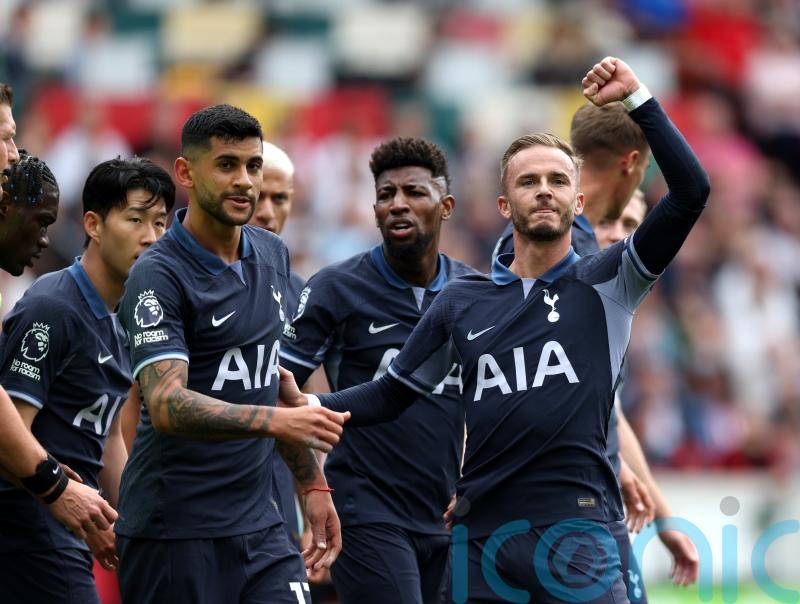 Two assists for James Maddison as Tottenham move on without Harry Kane with draw