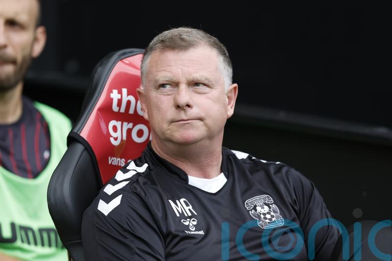 Mark Robins confident new-look Coventry will come good