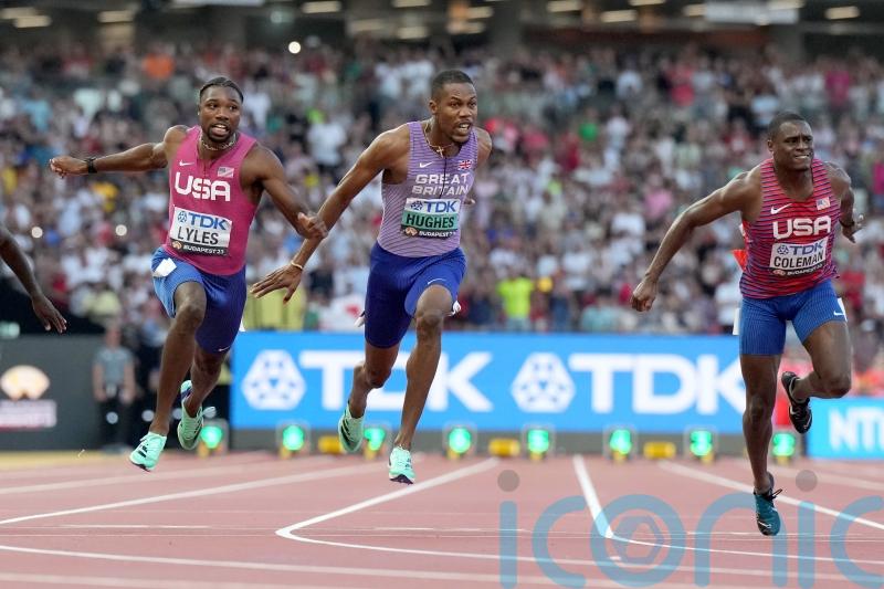 Zharnel Hughes inspired to historic Budapest bronze by Olympic heartbreak