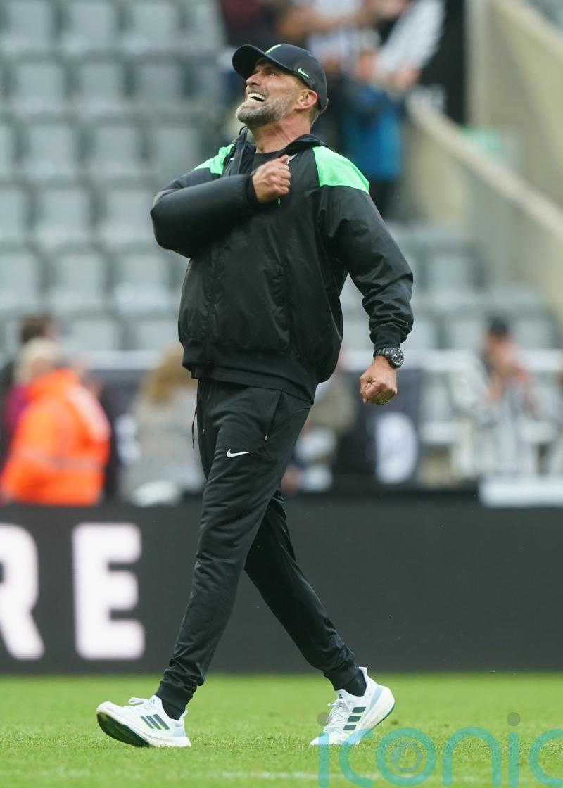 Jurgen Klopp calls 10-man Liverpool&rsquo;s win at Newcastle &lsquo;rare and super-special&rsquo;