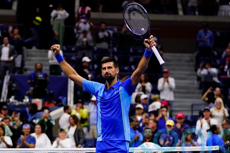 Novak Djokovic survives scare in bid for record-equalling 24th Grand Slam title