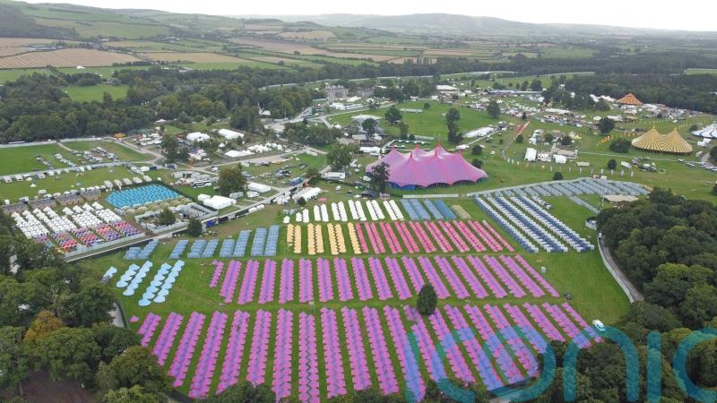 Hundreds of Ukrainian refugees to be housed at festival site for six weeks