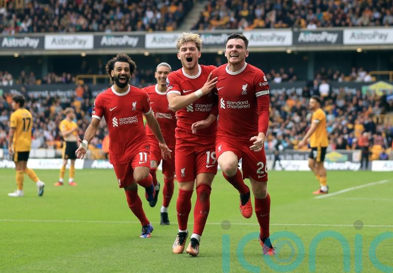 Liverpool leave it late to come from behind and beat Wolves