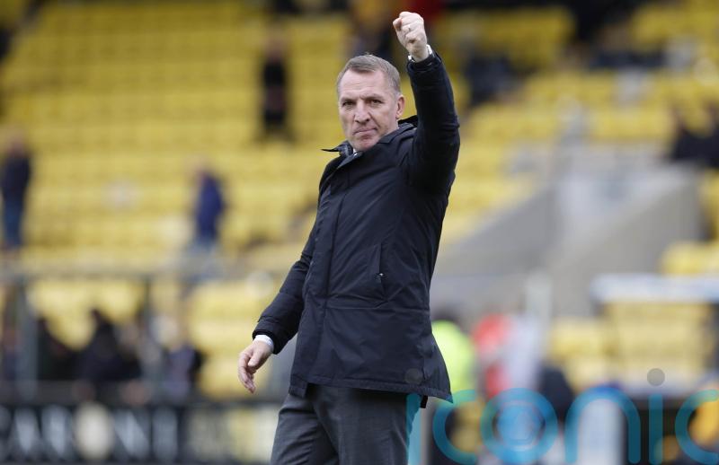 Brendan Rodgers praises 10-man Celtic after &lsquo;monumental&rsquo; win at Livingston