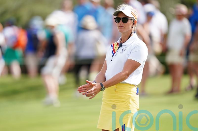 Suzann Pettersen &lsquo;out of words&rsquo; after Europe square Solheim Cup ahead of singles