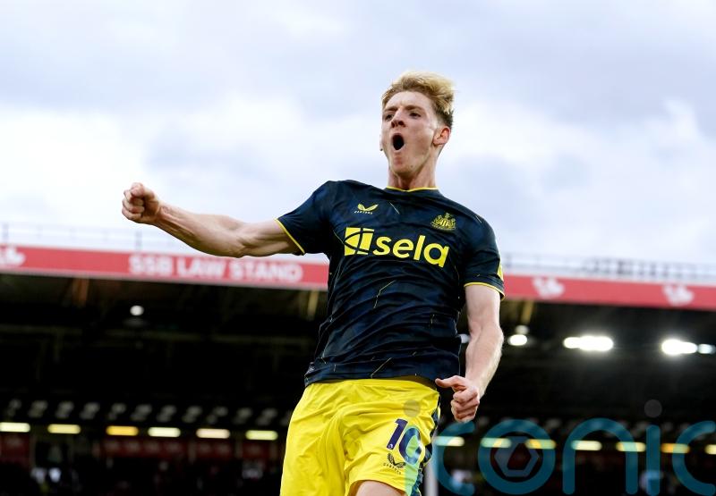 Eddie Howe sure Newcastle&rsquo;s Anthony Gordon on Gareth Southgate&rsquo;s England radar