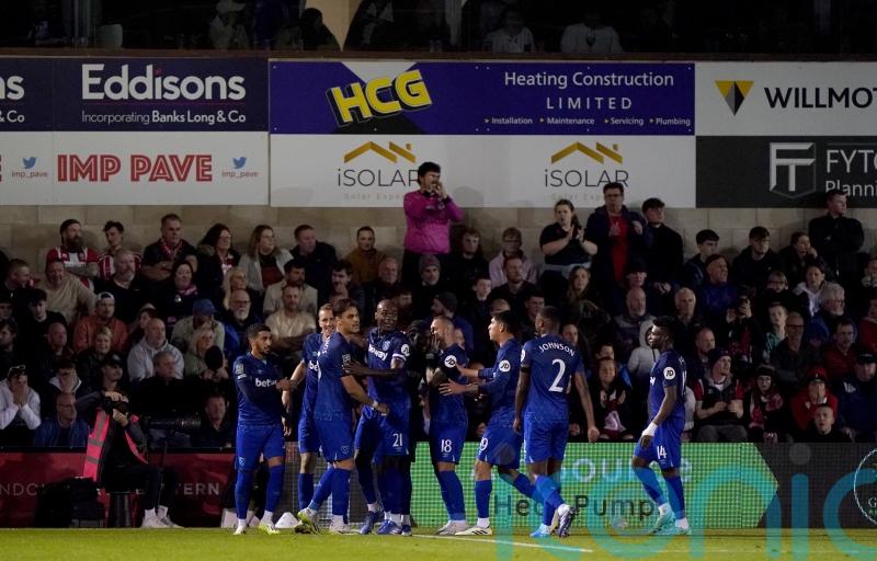 Tomas Soucek helps West Ham avoid upset at Lincoln