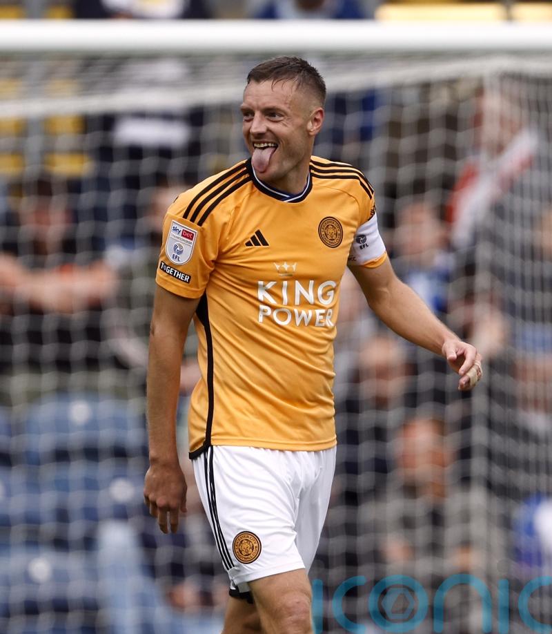 Jamie Vardy on target as Leicester hammer Blackburn