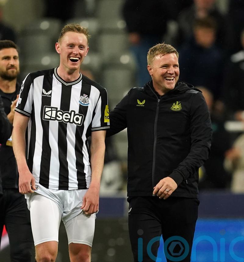 Eddie Howe staying grounded after Newcastle&rsquo;s &lsquo;amazing night&rsquo; against PSG