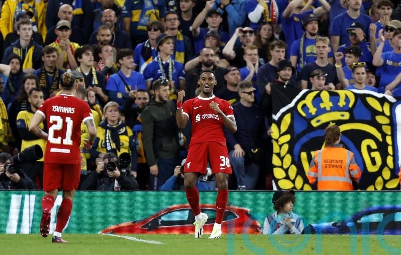 Jurgen Klopp hails Ryan Gravenberch&rsquo;s talent in win over Union Saint-Gilloise