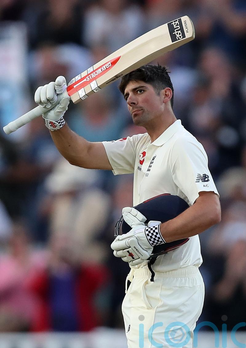 No sweat: England great Sir Alastair Cook was always cool in the heat of battle