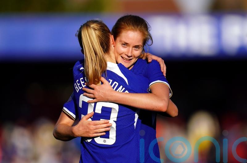 Sjoeke Nusken bags brace as joint leaders Chelsea strike back to beat Brighton