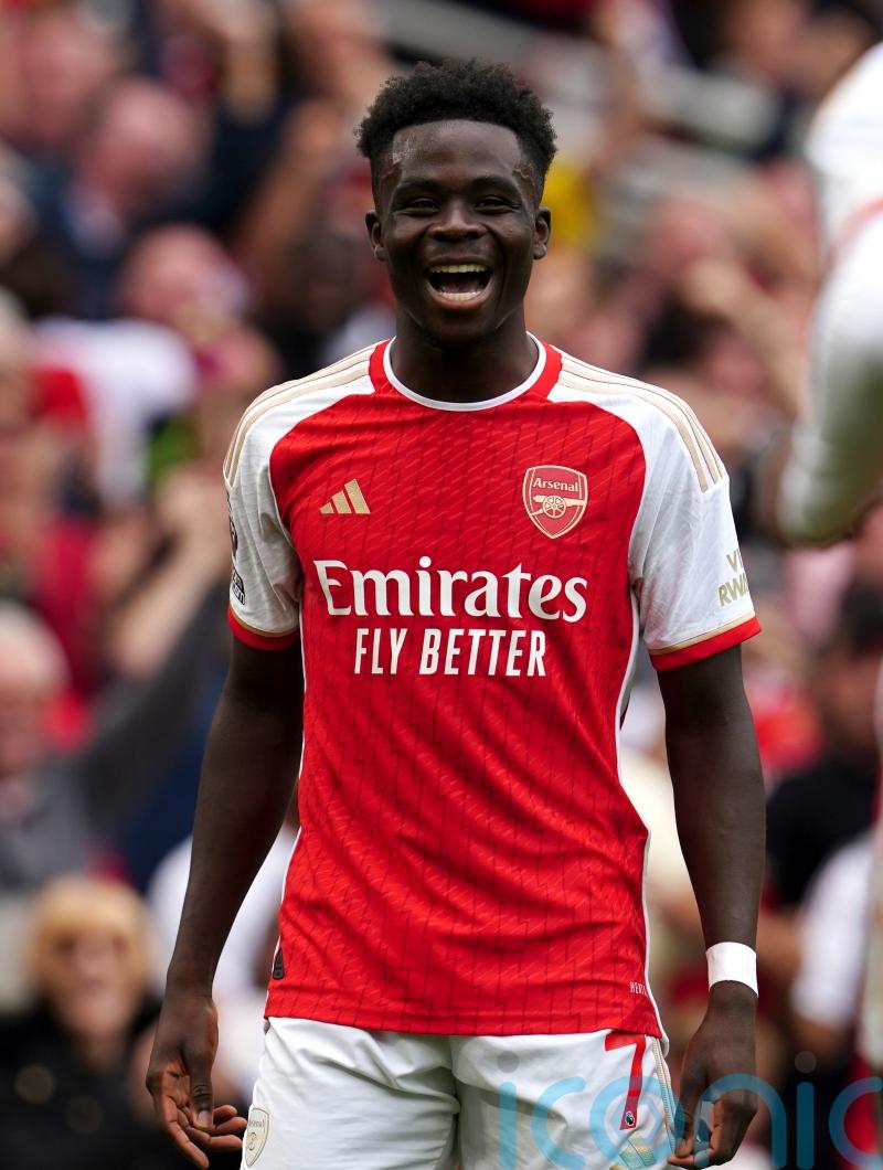 Bukayo Saka does not fear burnout and is keen to feature in every Arsenal match