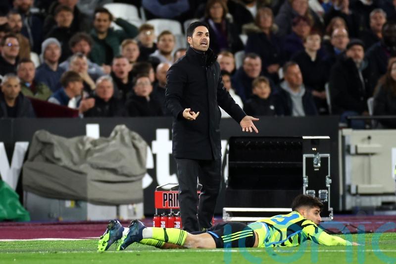 I&rsquo;m responsible &ndash; Mikel Arteta accepts blame for Arsenal loss at West Ham