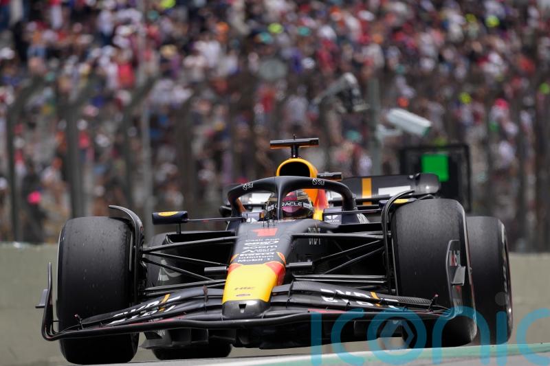 Max Verstappen on pole as storm brings red flags out at Interlagos