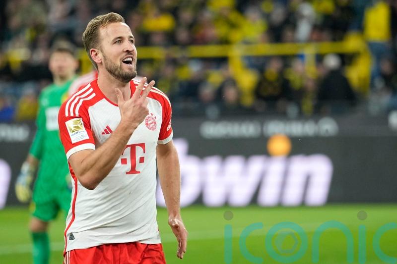 Harry Kane scores hat-trick as Bayern Munich hammer Borussia Dortmund