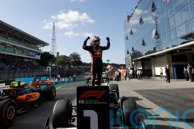 Max Verstappen triumphs at Brazilian GP after narrow escape for Daniel Ricciardo