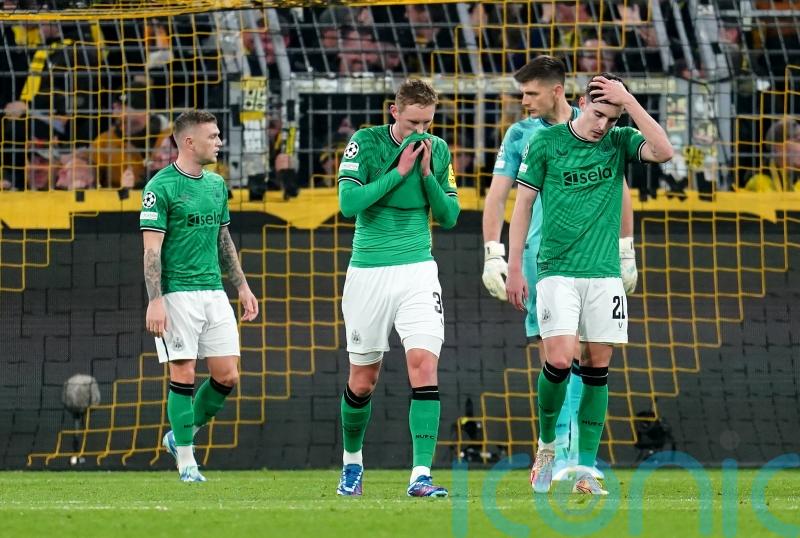 Newcastle&rsquo;s Champions League hopes in tatters after Borussia Dortmund defeat