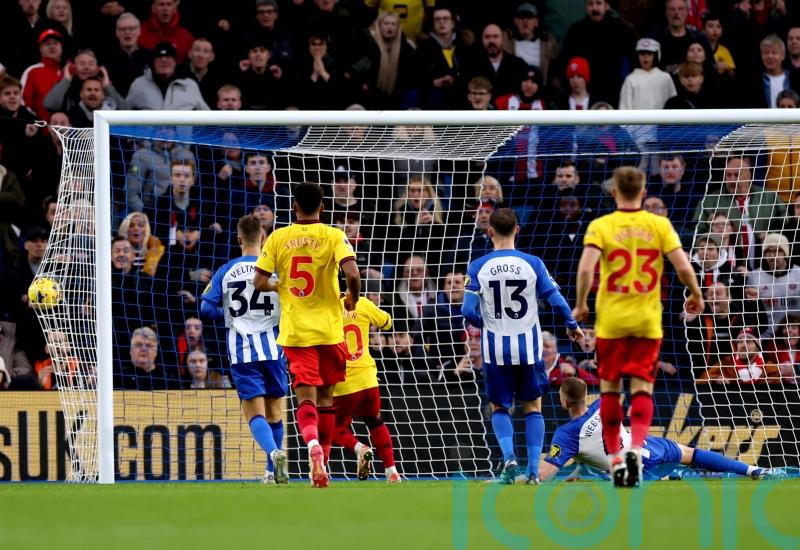 Brighton gift draw to Sheffield United after own goal and red card