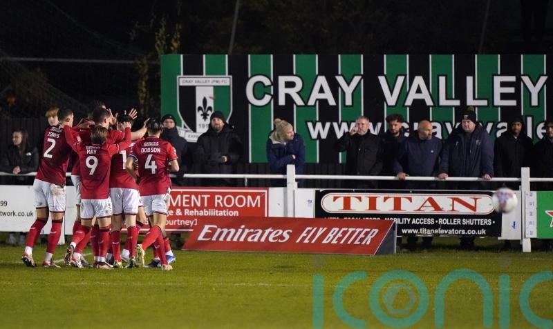 Alfie May scores twice to help Charlton hit Cray Valley for six