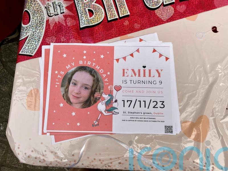 Irish-Israeli girl Emily Hand held hostage in Gaza released