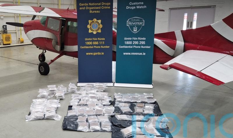Heroin worth eight million euro seized after gardai intercept aircraft
