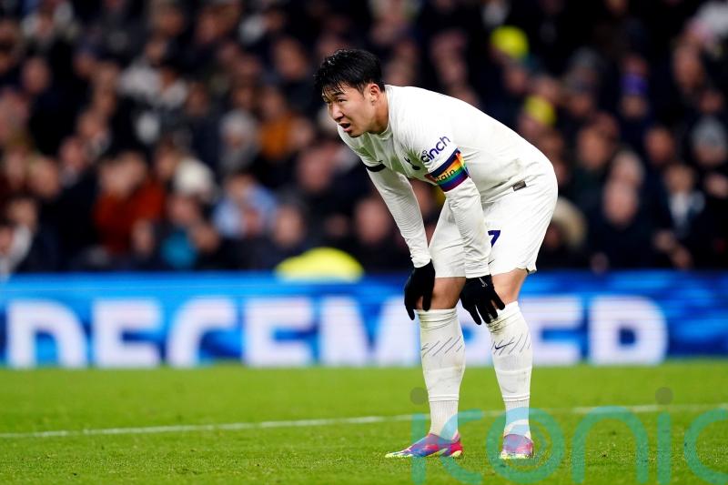 Tottenham captain Son Heung-min fumes at &lsquo;unacceptable&rsquo; five-match winless run