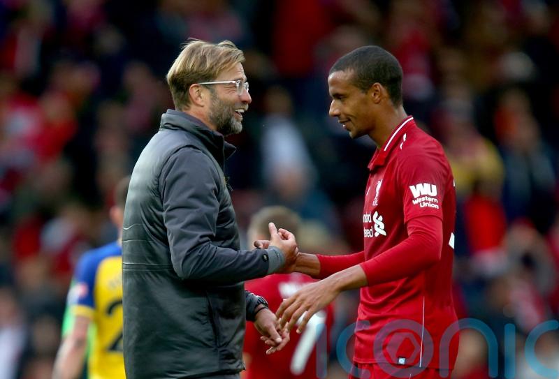 Jurgen Klopp says Liverpool unlikely to buy centre-back to cover for Joel Matip