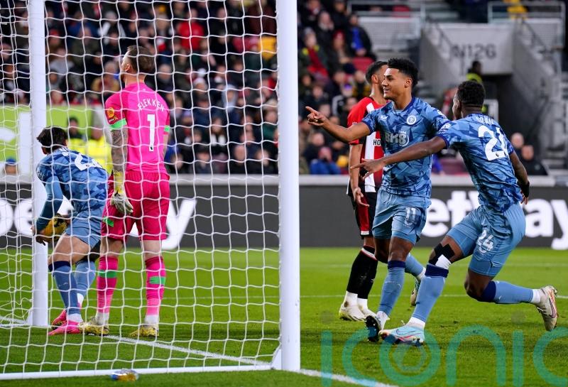 Ollie Watkins says his goal celebration was sparked by abuse from Brentford fan