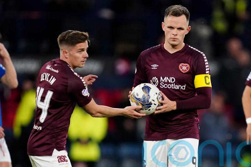 Hearts boss Steven Naismith expecting interest in Lawrence Shankland