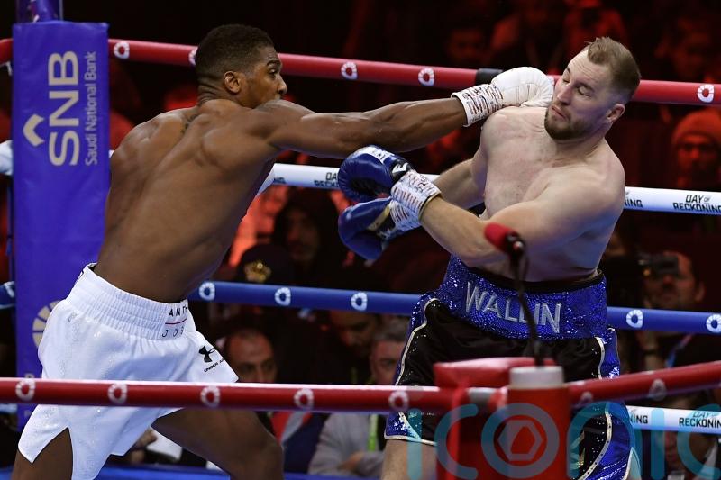 Anthony Joshua produces brilliant display to beat Otto Wallin after fifth round