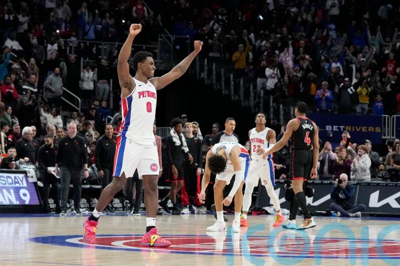Detroit Pistons win to end record-equalling losing record